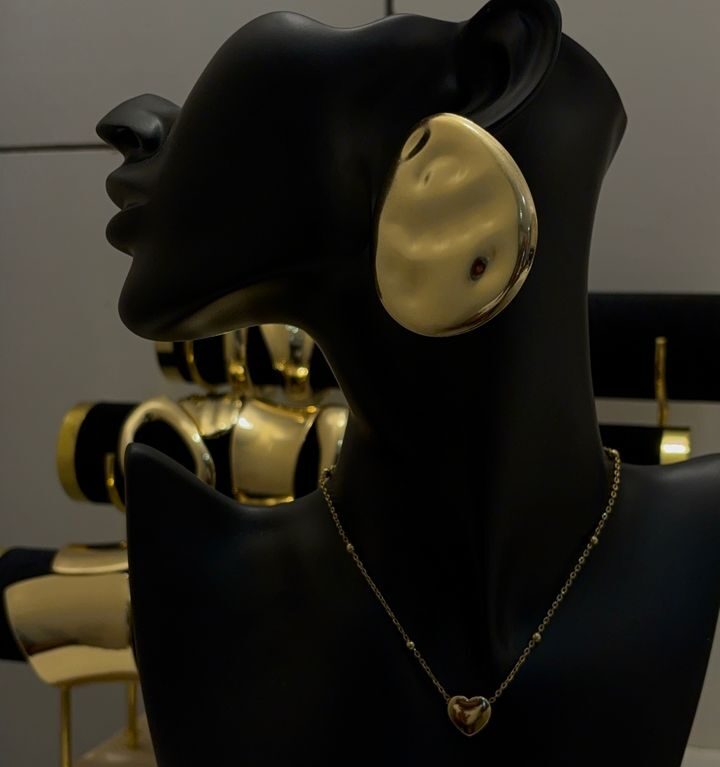 Heart and leaf pattern set